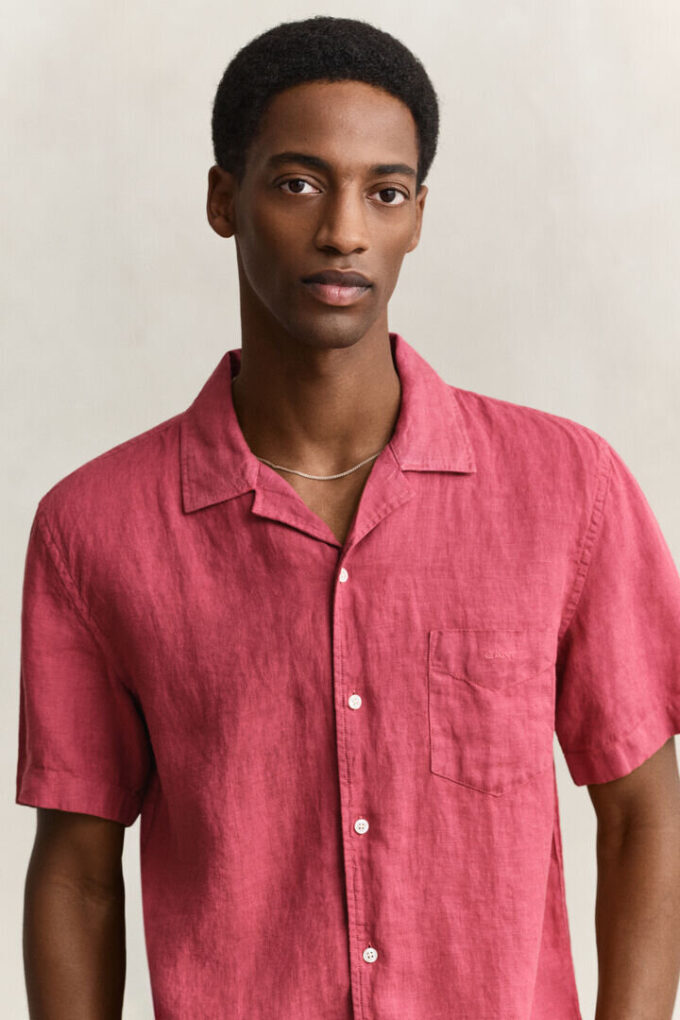 Short Sleeve Linen Shirt Short Sleeve Linen Shirt