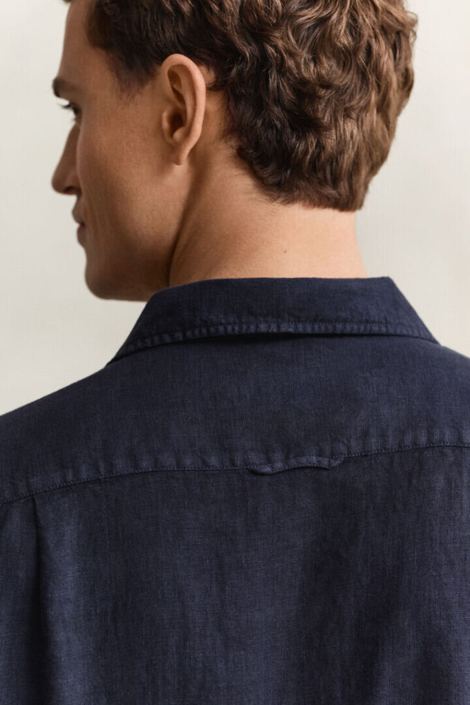Short Sleeve Linen Shirt Short Sleeve Linen Shirt