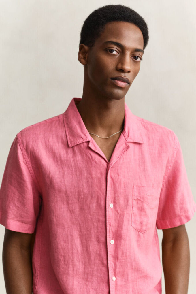 Short Sleeve Linen Shirt Short Sleeve Linen Shirt