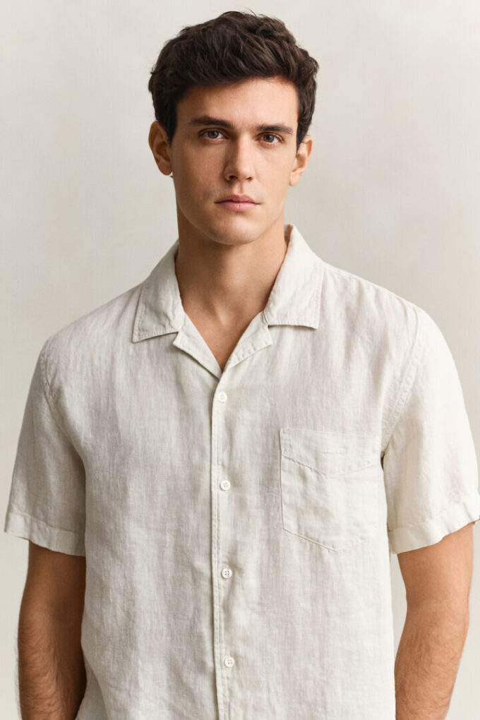 Short Sleeve Linen Shirt Short Sleeve Linen Shirt
