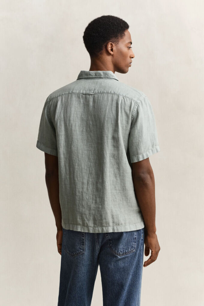 Short Sleeve Linen Shirt Short Sleeve Linen Shirt