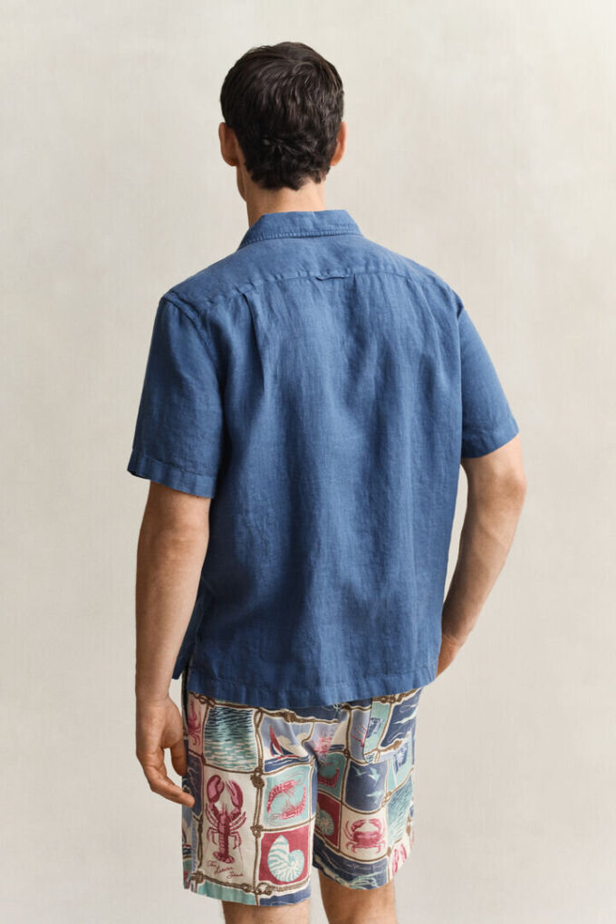 Short Sleeve Linen Shirt Short Sleeve Linen Shirt