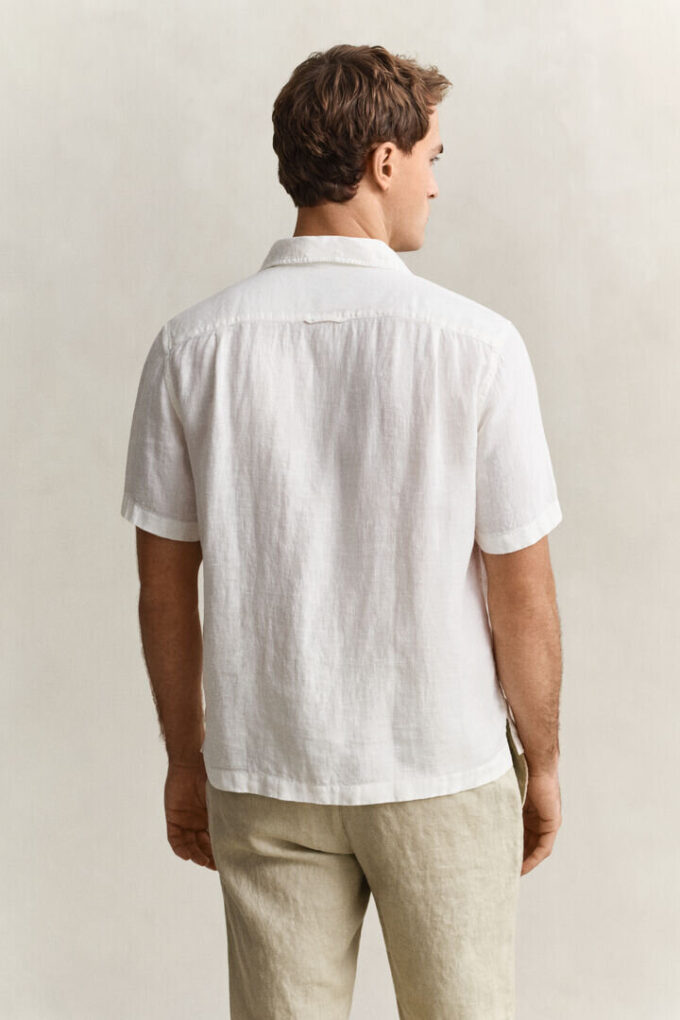 Short Sleeve Linen Shirt Short Sleeve Linen Shirt