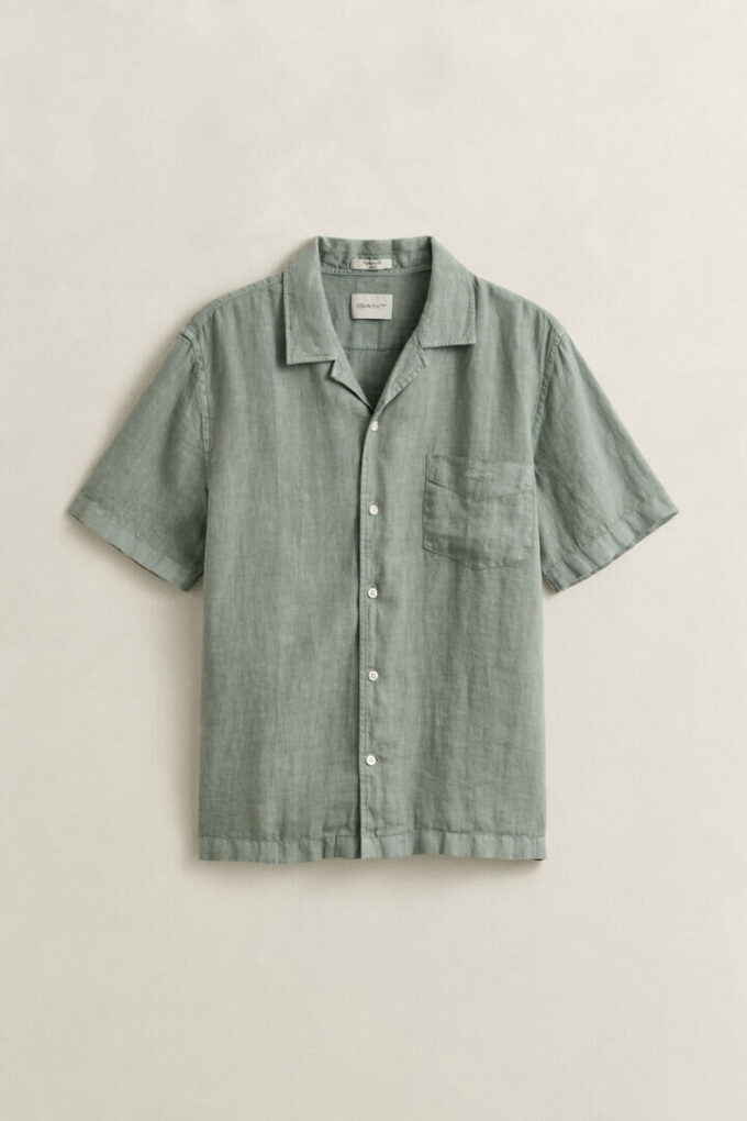 Short Sleeve Linen Shirt Short Sleeve Linen Shirt