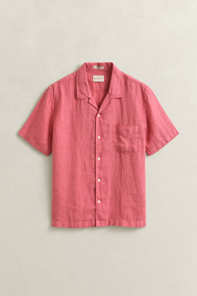 Short Sleeve Linen Shirt Short Sleeve Linen Shirt