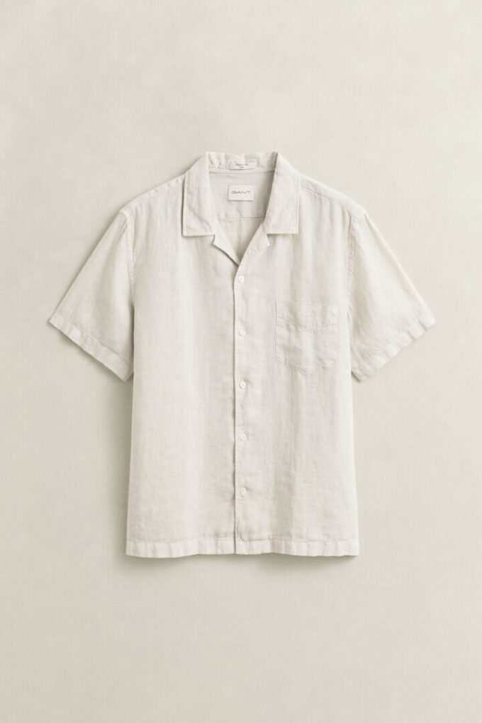 Short Sleeve Linen Shirt Short Sleeve Linen Shirt
