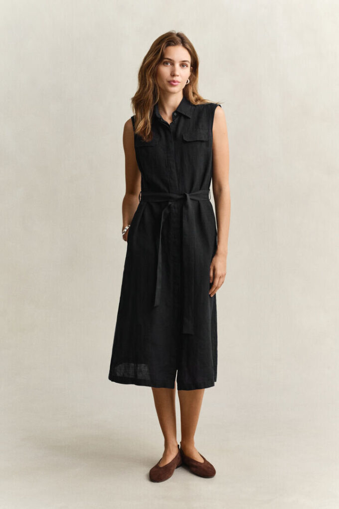 Sleeveless Linen Dress Sleeveless Linen Dress
