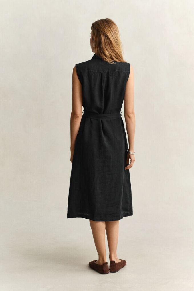 Sleeveless Linen Dress Sleeveless Linen Dress