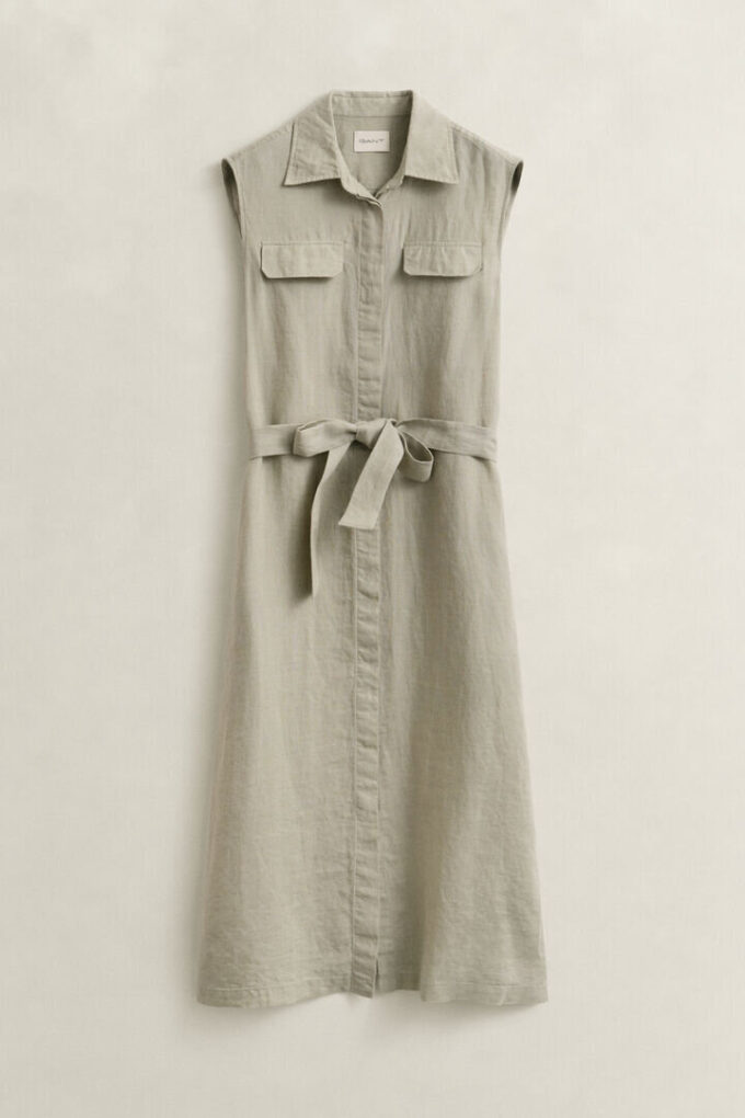 Sleeveless Linen Dress Sleeveless Linen Dress