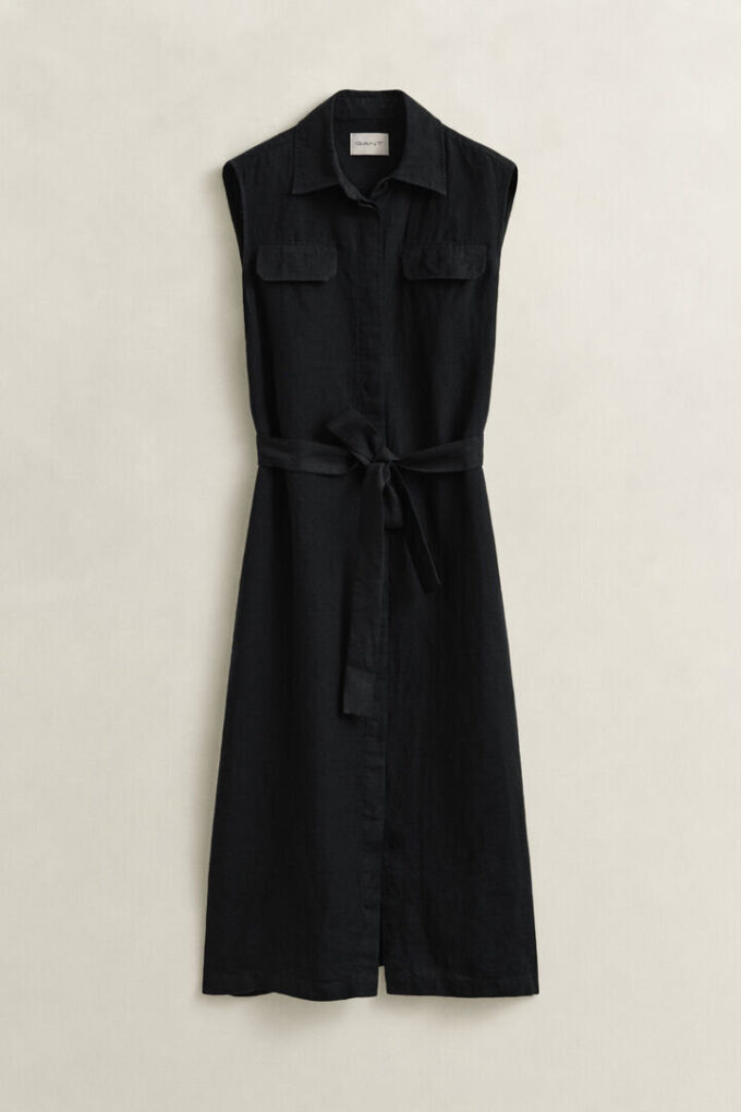 Sleeveless Linen Dress Sleeveless Linen Dress