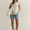 Sleeveless Linen Shirt Sleeveless Linen Shirt