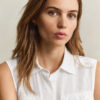 Sleeveless Linen Shirt Sleeveless Linen Shirt
