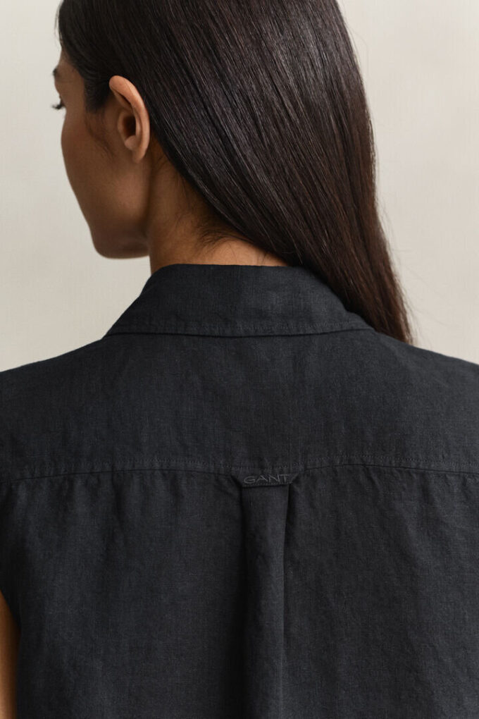 Sleeveless Linen Shirt Sleeveless Linen Shirt
