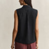 Sleeveless Linen Shirt Sleeveless Linen Shirt