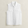 Sleeveless Linen Shirt Sleeveless Linen Shirt