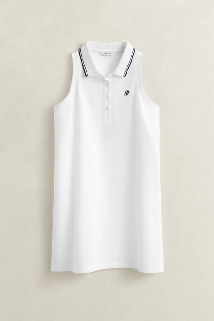 Sleeveless Piqua Polo Dress Sleeveless Piqua Polo Dress