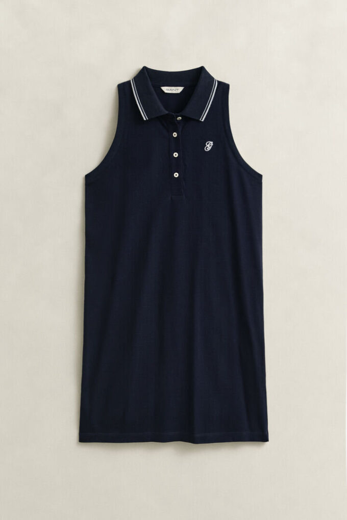 Sleeveless Piqua Polo Dress Sleeveless Piqua Polo Dress