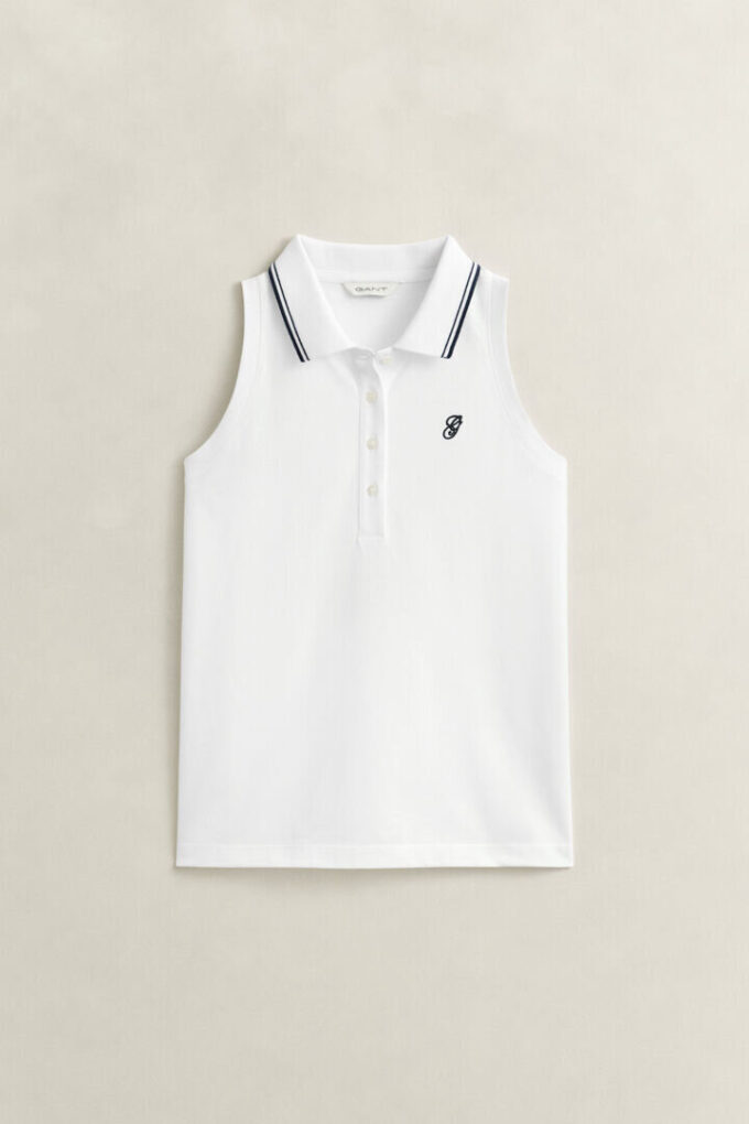 Sleeveless Piqua Polo Shirt Sleeveless Piqua Polo Shirt
