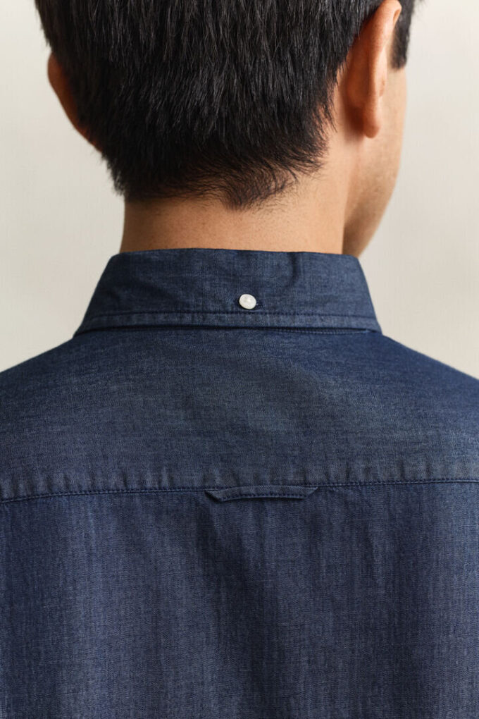 Slim Fit Indigo Shirt Slim Fit Indigo Shirt