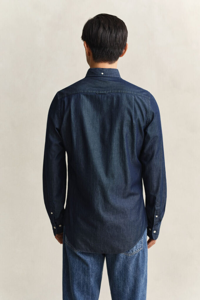 Slim Fit Indigo Shirt Slim Fit Indigo Shirt