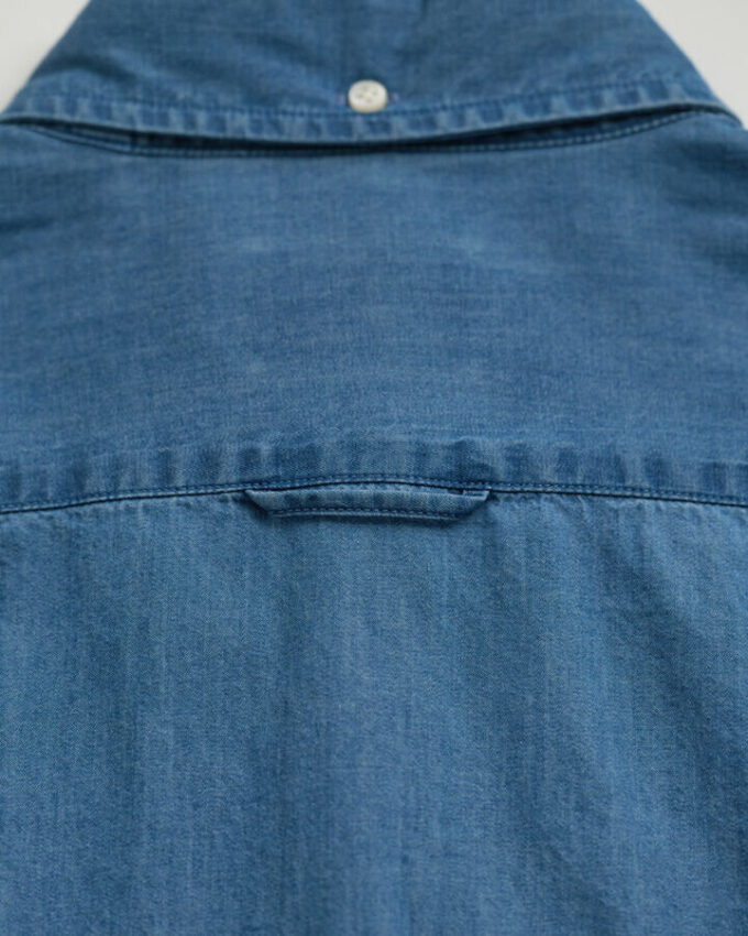 Slim Fit Indigo Shirt Slim Fit Indigo Shirt