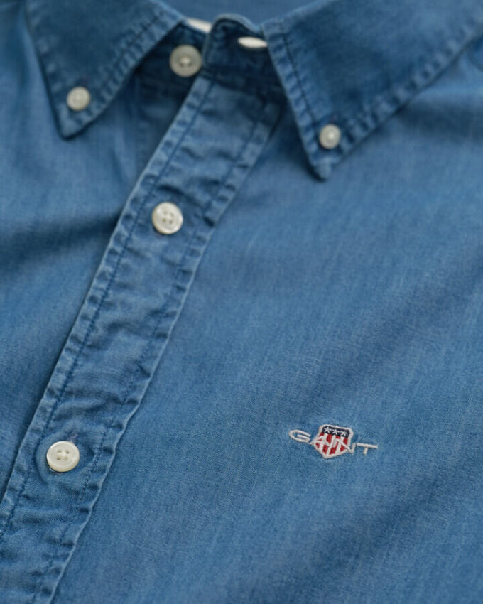 Slim Fit Indigo Shirt Slim Fit Indigo Shirt