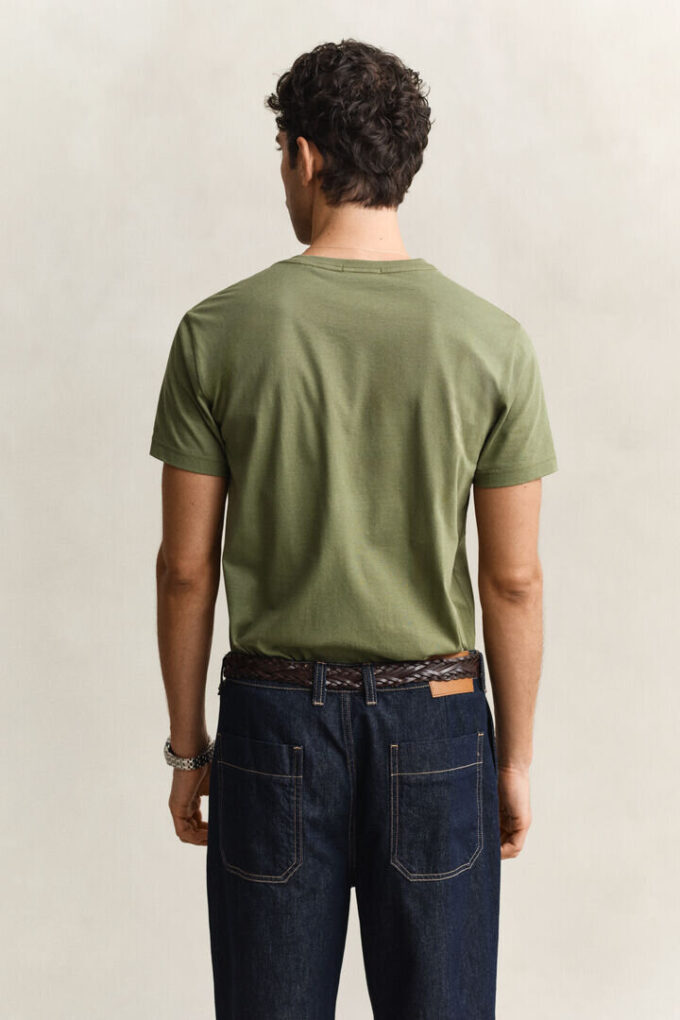 Slim Fit Shield V-Neck T-Shirt Slim Fit Shield V-Neck T-Shirt