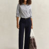 Slim Fit Striped Poplin Shirt Slim Fit Striped Poplin Shirt