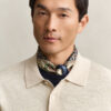 Slub Cotton Blend Polo Sweater Slub Cotton Blend Polo Sweater