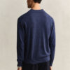 Slub Cotton Blend Polo Sweater Slub Cotton Blend Polo Sweater