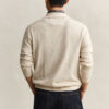 Slub Cotton Blend Polo Sweater Slub Cotton Blend Polo Sweater