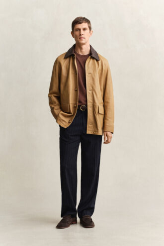 Slub Cotton Blend Sweater