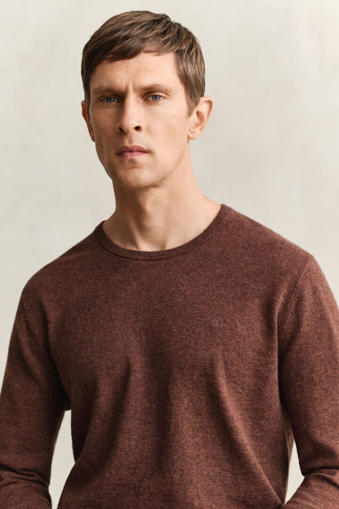 Slub Cotton Blend Sweater Slub Cotton Blend Sweater