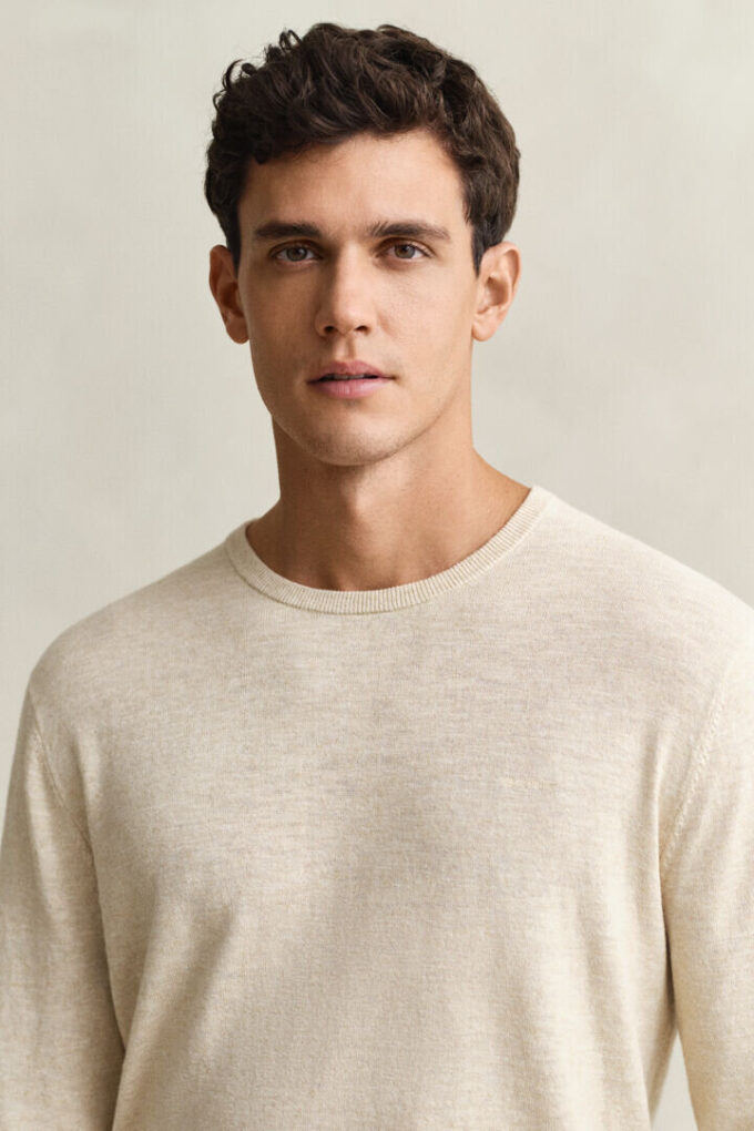 Slub Cotton Blend Sweater Slub Cotton Blend Sweater