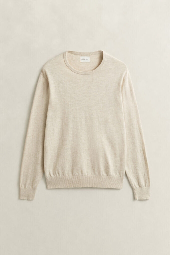 Slub Cotton Blend Sweater Slub Cotton Blend Sweater