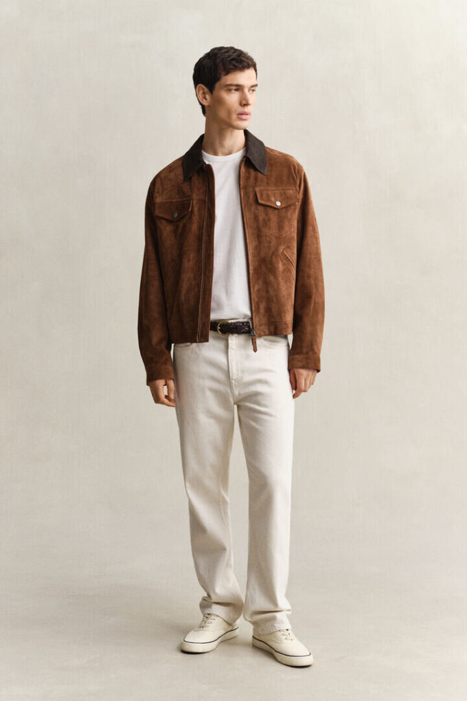 Straight Fit Ecru Jeans Straight Fit Ecru Jeans