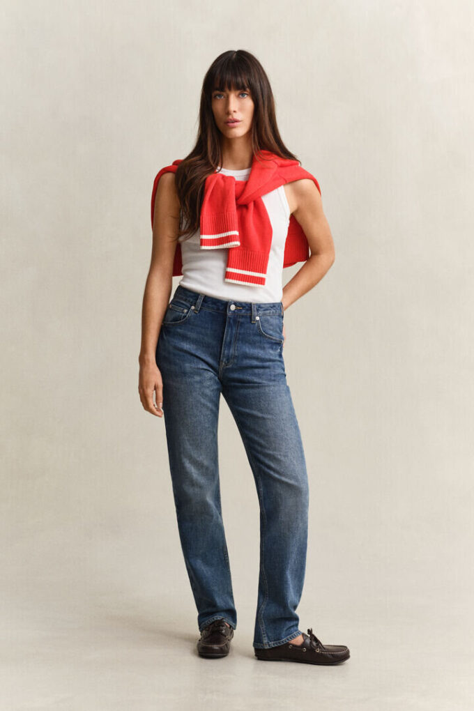 Straight Leg Stretch Jeans Straight Leg Stretch Jeans