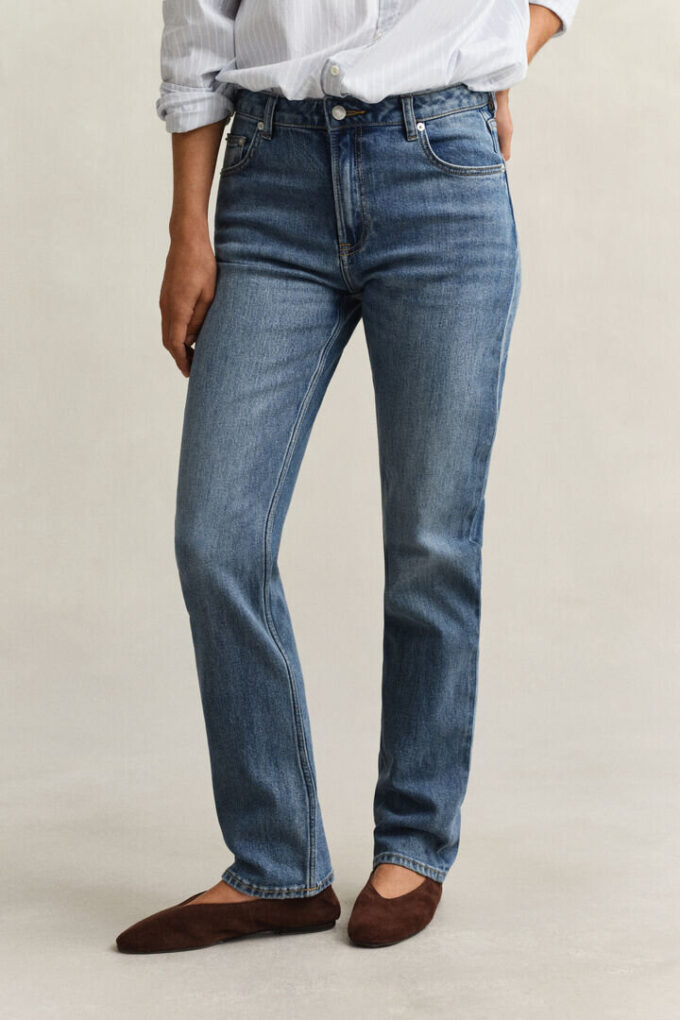 Straight Leg Stretch Jeans Straight Leg Stretch Jeans