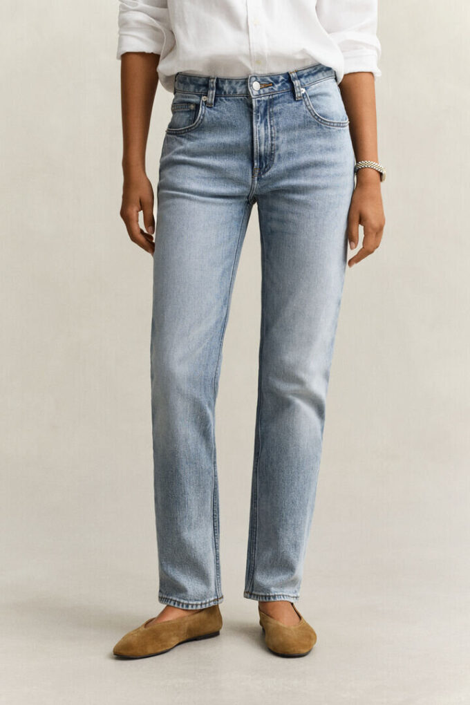 Straight Leg Stretch Jeans Straight Leg Stretch Jeans
