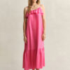Strappy Silk Midi Dress Strappy Silk Midi Dress