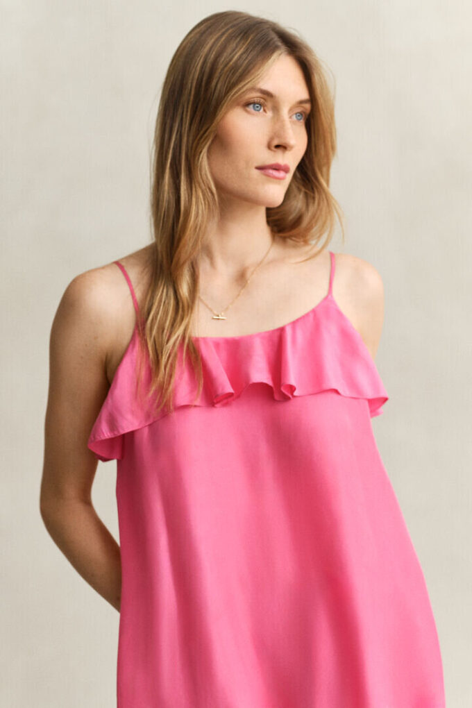 Strappy Silk Midi Dress Strappy Silk Midi Dress