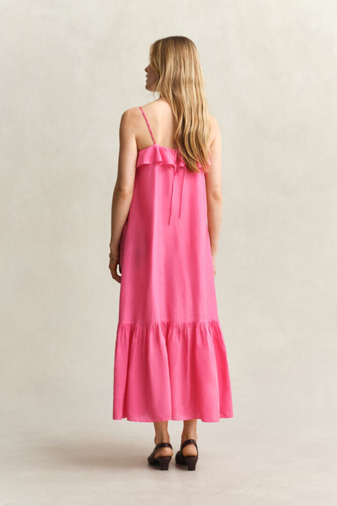 Strappy Silk Midi Dress Strappy Silk Midi Dress