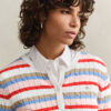 Striped Cable Knit Cardigan Striped Cable Knit Cardigan