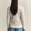 Striped Cable Knit Cardigan Striped Cable Knit Cardigan