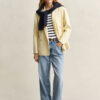 Striped Cable Knit Tank Top Striped Cable Knit Tank Top
