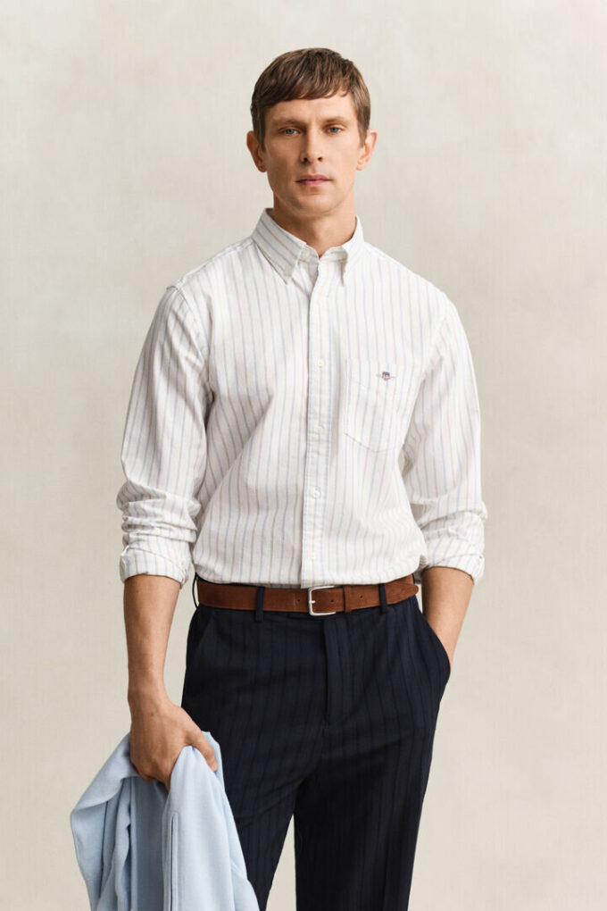 Striped Classic Oxford Shirt Striped Classic Oxford Shirt