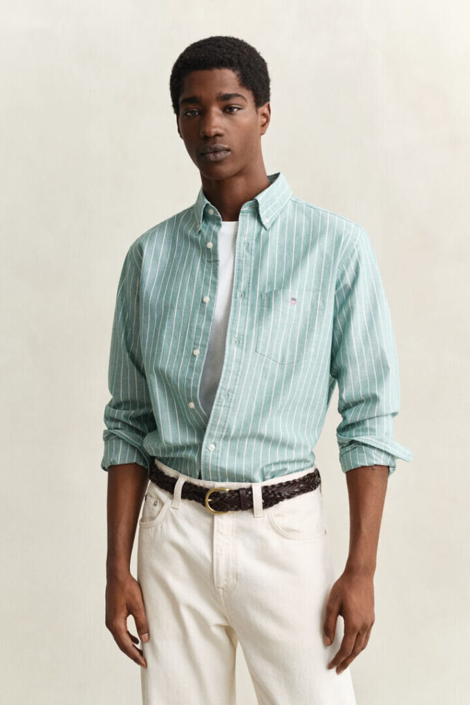 Striped Classic Oxford Shirt Striped Classic Oxford Shirt