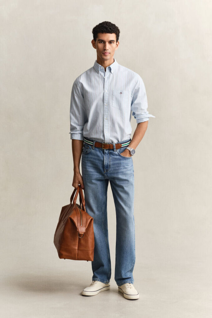 Striped Classic Oxford Shirt Striped Classic Oxford Shirt
