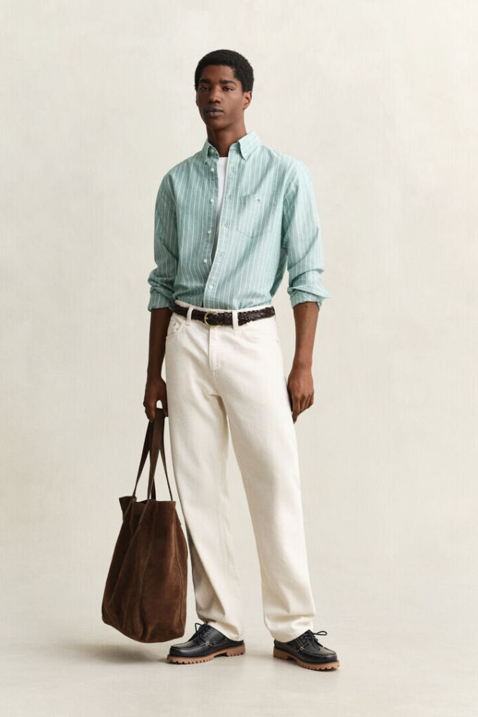 Striped Classic Oxford Shirt Striped Classic Oxford Shirt