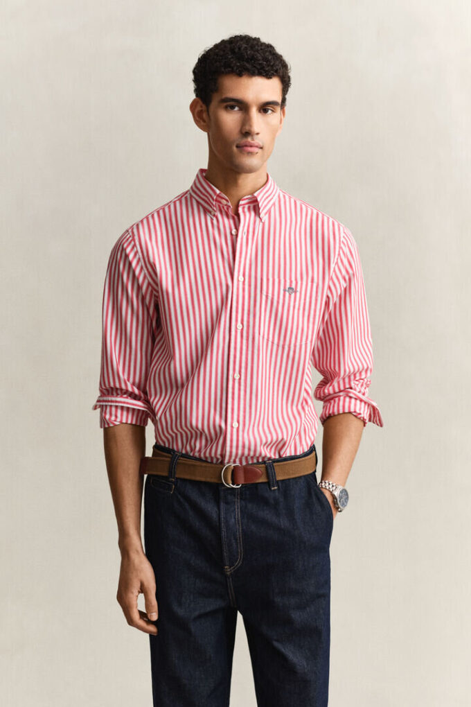 Striped Classic Poplin Shirt Striped Classic Poplin Shirt